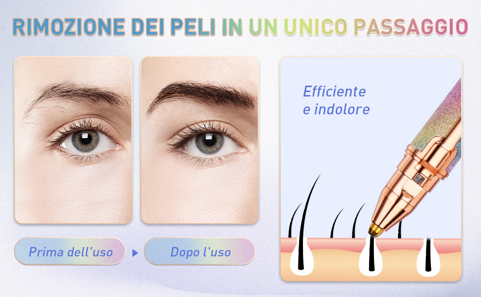 Electric Eyebrow Trimmer — Sopracciglia sempre perfette